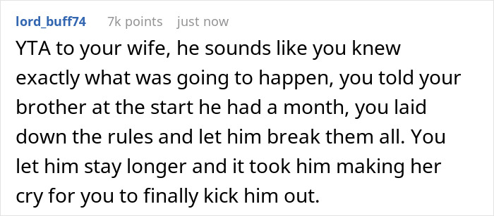 Comment explaining how man uses mental issues as excuse to mistreat SIL and is kicked out for entitled behavior.