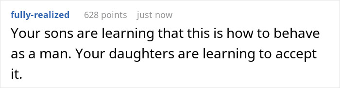 Screenshot of an online comment discussing how toxic guys react negatively to their wife's autonomy and independence.