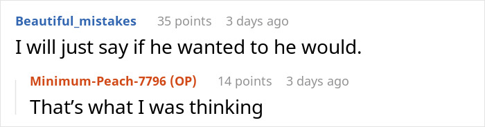 Screenshot of a Reddit conversation where a man fails to buy his girlfriend Christmas presents and claims the holiday snuck up on him. Screenshot of a Reddit conversation where a man fails to buy his girlfriend Christmas presents and claims the holiday snuck up on him.