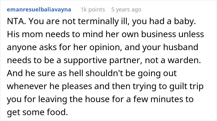 Woman Leaves Newborn With Husband After He Prioritizes His Mother
