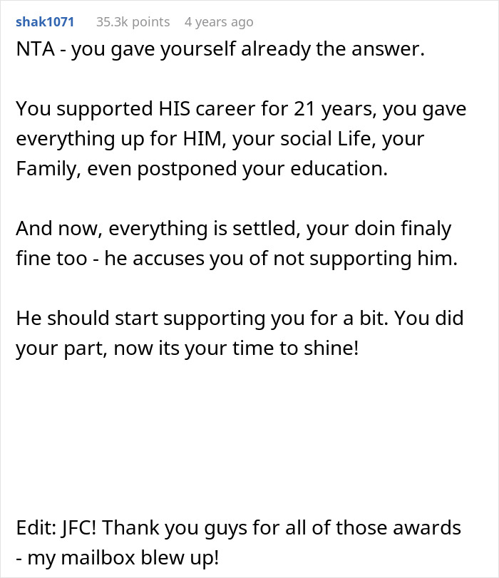 Alt text: Supportive woman refusing to move again after decades prioritizing husband’s career and personal sacrifices. Alt text: Supportive woman refusing to move again after decades prioritizing husband’s career and personal sacrifices.