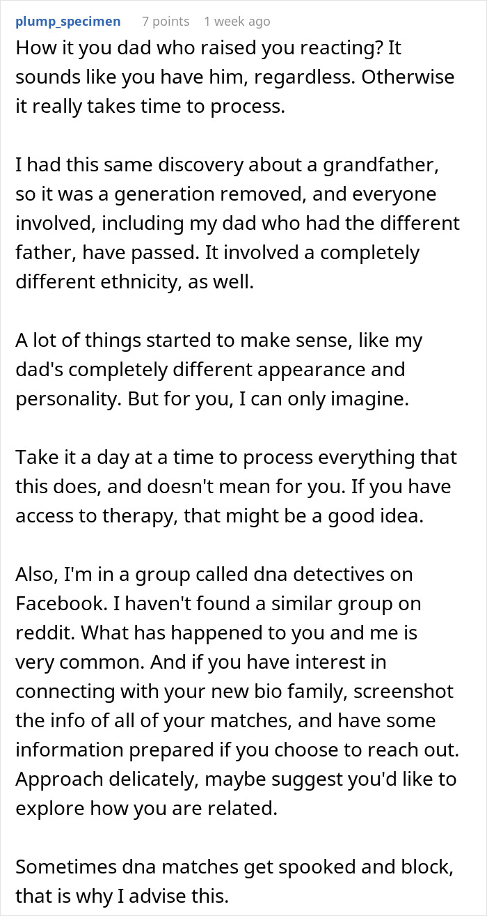 Man discovers secret family after taking an ancestry test encouraged by his wife, uncovering unexpected heritage and relatives. Man discovers secret family after taking an ancestry test encouraged by his wife, uncovering unexpected heritage and relatives.
