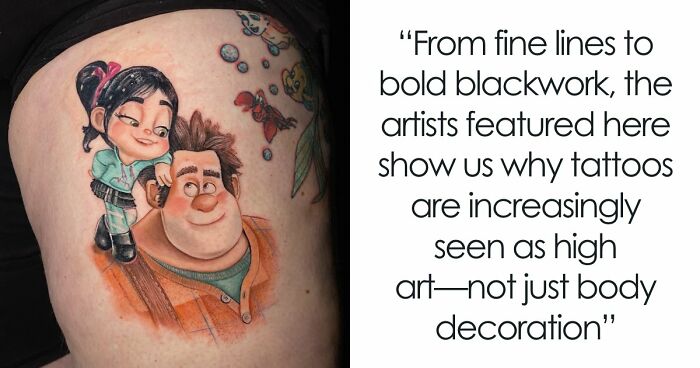We Selected 30 Tattoos That Look So Cool They Almost Don’t Feel Real