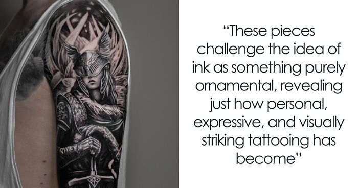 We Selected 30 Tattoos That Look So Cool They Almost Don’t Feel Real