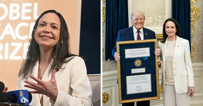 Nobel Committee Breaks Silence After Peace Prize Recipient Gifts Her Medal To Trump