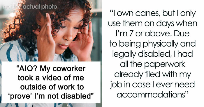 “She’s Insane”: Woman Films Her Coworker After Work To Try To Prove That She’s Not Actually Disabled