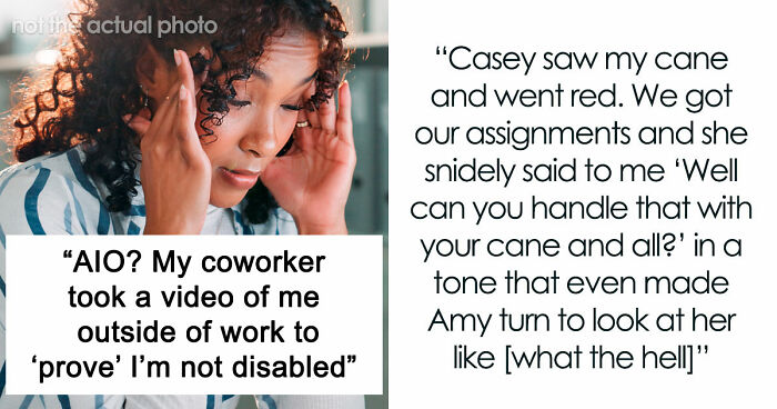 “She’s Insane”: Woman Films Her Coworker After Work To Try To Prove That She’s Not Actually Disabled