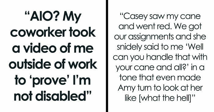 “She’s Insane”: Woman Films Her Coworker After Work To Try To Prove That She’s Not Actually Disabled