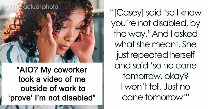 “She’s Insane”: Woman Films Her Coworker After Work To Try To Prove That She’s Not Actually Disabled