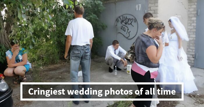 32 Awkward Wedding Photos That Will Make You Laugh And Cringe At The Same Time