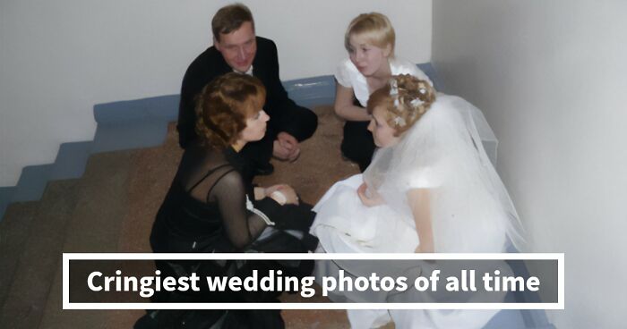 32 Awkward Wedding Photos That Will Make You Laugh And Cringe At The Same Time