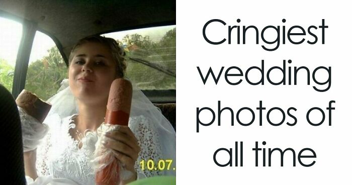 32 Awkward Wedding Photos That Will Make You Laugh And Cringe At The Same Time