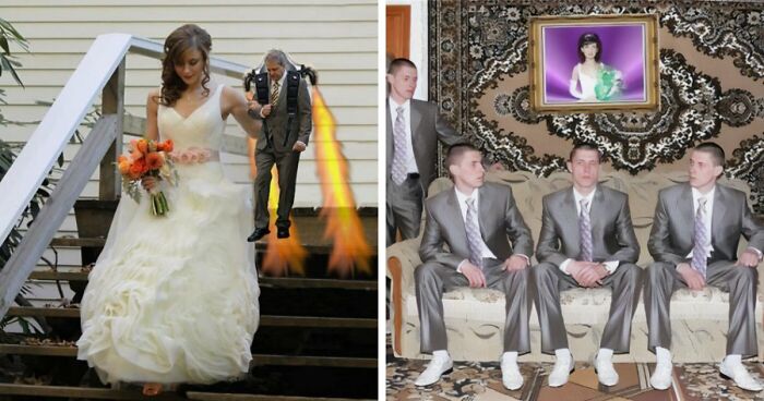 32 Awkward Wedding Photos That Will Make You Laugh And Cringe At The Same Time