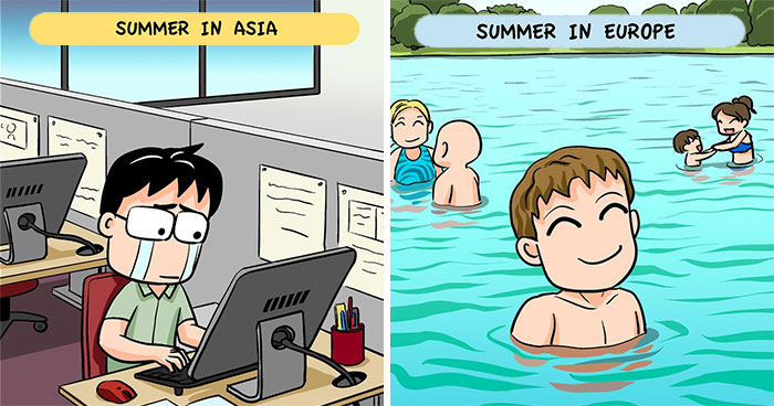 This Artist Turns Travel Culture Shock Into 37 New Comics That Are Way Too Relatable