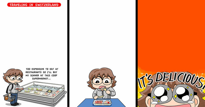 This Artist Turns Travel Culture Shock Into 37 New Comics That Are Way Too Relatable