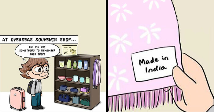 This Artist Turns Travel Culture Shock Into 37 New Comics That Are Way Too Relatable