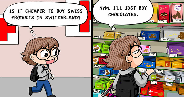 This Artist Turns Travel Culture Shock Into 37 New Comics That Are Way Too Relatable