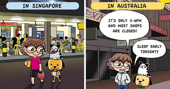 This Artist Turns Travel Culture Shock Into 37 New Comics That Are Way Too Relatable