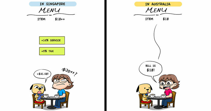 This Artist Turns Travel Culture Shock Into 37 New Comics That Are Way Too Relatable