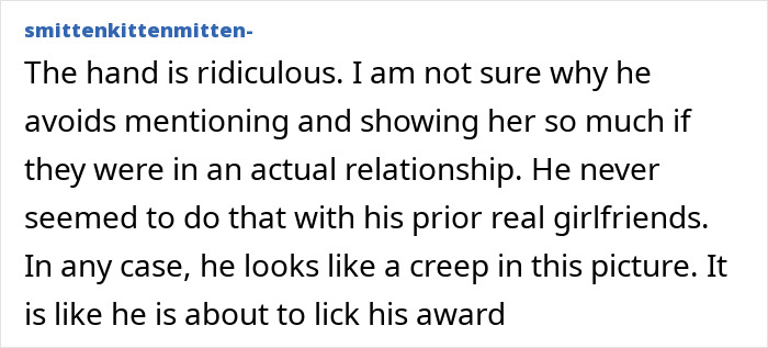 Screenshot of a user comment discussing Timothée Chalamet’s behavior and the controversy with Kylie Jenner. Screenshot of a user comment discussing Timothée Chalamet’s behavior and the controversy with Kylie Jenner.
