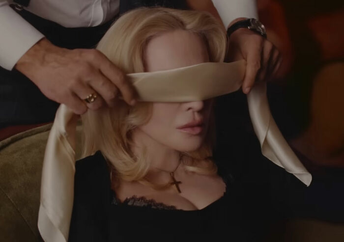 Madonna in Dolce & Gabbana ad with younger men and a provocative c****h shot in a controversial fashion campaign. Madonna in Dolce & Gabbana ad with younger men and a provocative c****h shot in a controversial fashion campaign.