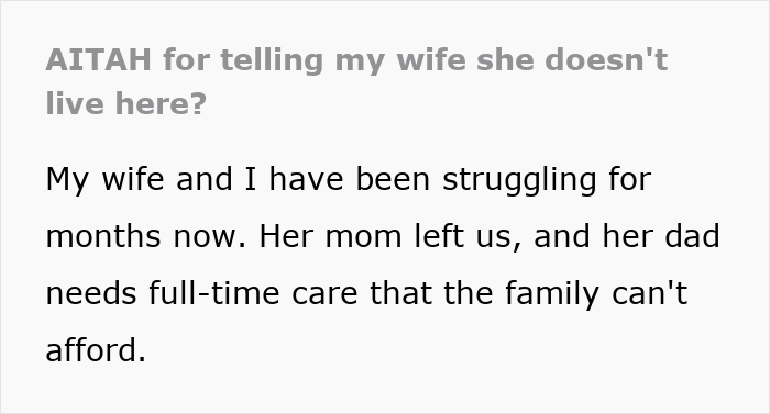 Text post about a wife complaining about her sister-in-law despite staying with her for free, causing hubby annoyance. Text post about a wife complaining about her sister-in-law despite staying with her for free, causing hubby annoyance.