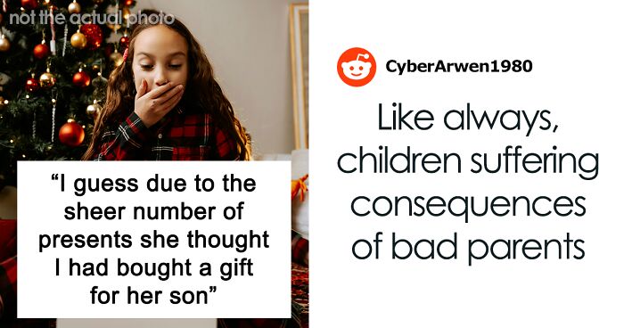 Daughter Gets 27 Presents For Christmas While Her Half-Brother Has Only 1, Dad Feels No Guilt