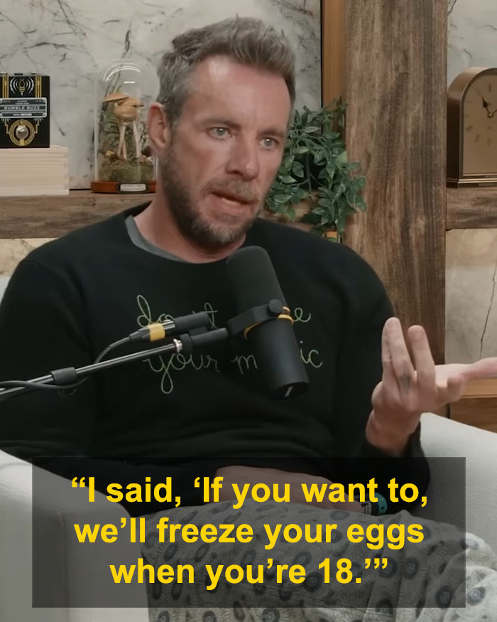 A conversa de Dax Shepard com a filha de 11 anos sobre congelar seus óvulos divide a Internet A conversa de Dax Shepard com a filha de 11 anos sobre congelar seus óvulos divide a Internet