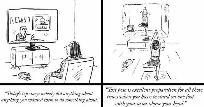 66 David Sipress Cartoons That Describe All Your Worries In Modern Life
