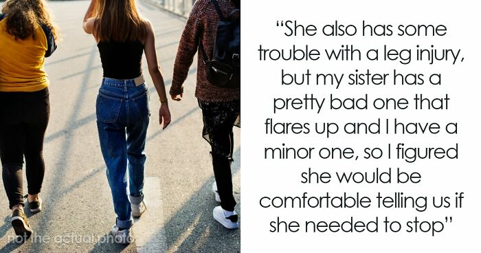 Woman Mad At Friend For Taking Her On A Walking Trip Without Warning Knowing She’s Diabetic