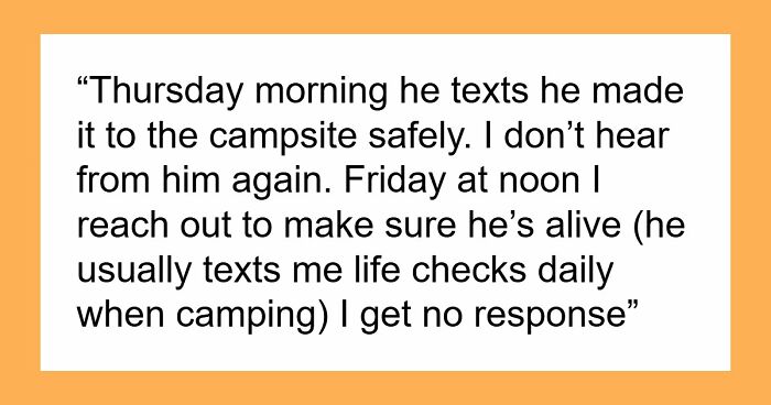 Husband Tells Wife He’s Going On Camping Trip With Bro, She Later Finds Out His Bro Was Home