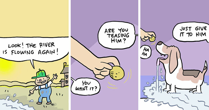 This Cartoonist Imagined What Dogs Would Say If They Could Talk (28 Pics)