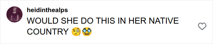 Comment on social media post questioning if Emily Ratajkowski would disrespect the hijab in her native country.