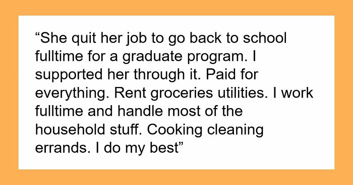 GF Dumps Guy, Starts Saying She Overreacted After He Tells Her She Has To Move Out In 45 Days