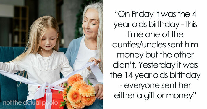 Mom Furious As Toxic Aunties Only Send Gifts To 1 Out Of 3 Kids, Pays Them Back The Same Way