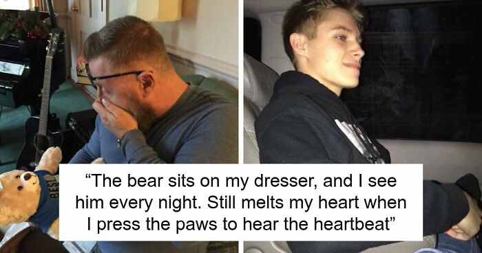 A Teddy Bear With A Teen’s Heartbeat Helped A Grieving Dad Find The Man Who Received His Son’s Heart
