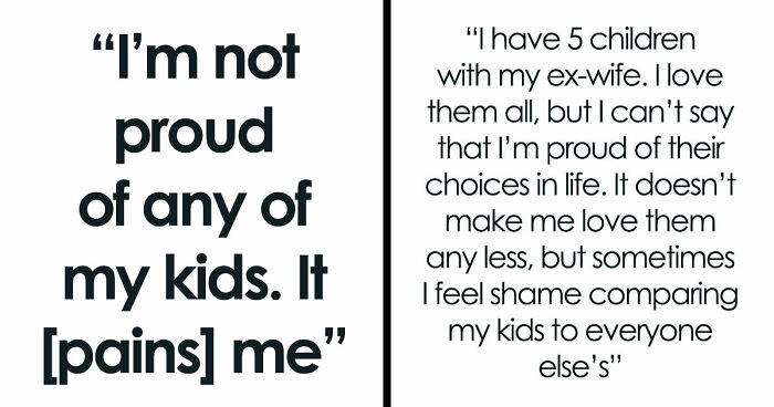 Dad Claims He Did Everything He Could For His Children, But All 5 Of Them Are Failures In His Eyes