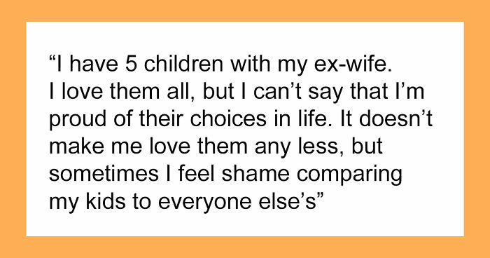Man Confesses He Failed As A Father After Watching All 5 Kids Make Choices He Can’t Support