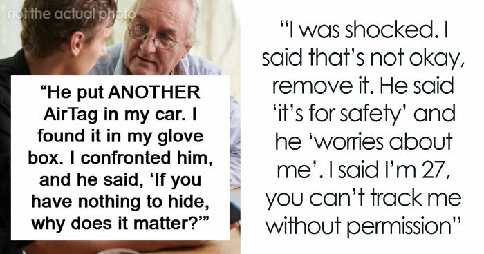 Man Upset 27YO Son Won’t Let Him Track His Car With An AirTag “For Safety”