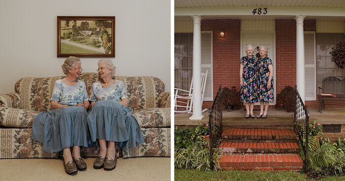Fay And Gay: 24 Intimate Photos Capturing 90 Years Of Sisterhood By Samantha Yancey