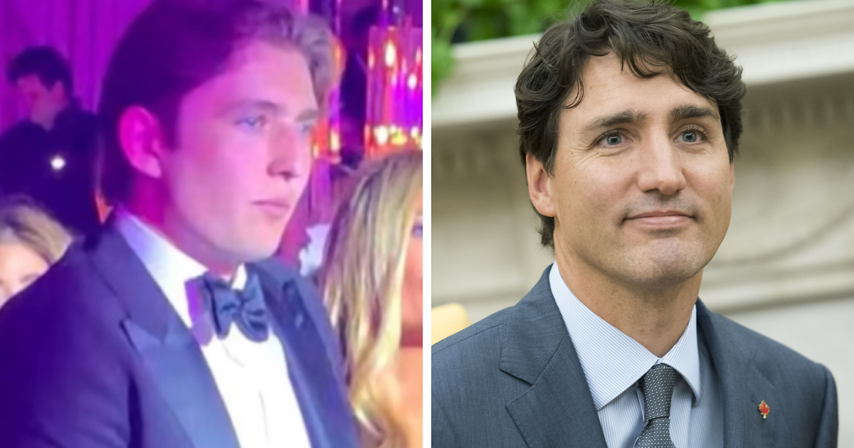 Barron Trump’s “Awkward” Moment At NYE Bash Reignites Paternity Conspiracy Theories