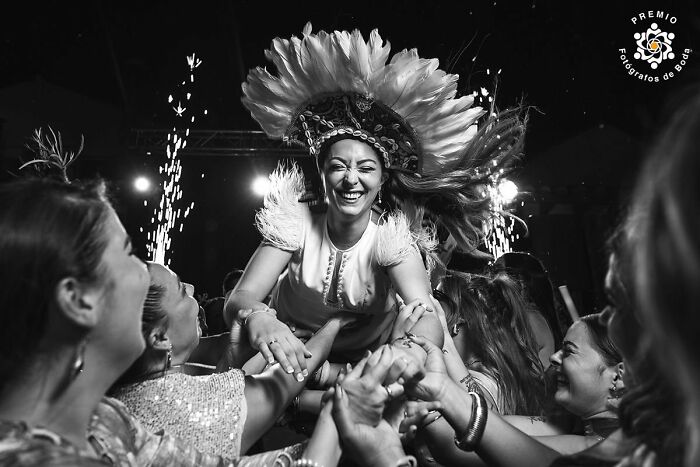 Lifted By Pure Joy. Photo By Manu Cecilia