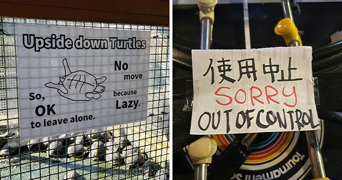 101 Hilarious Cases Showing Japan Getting Completely Lost While Translating To English
