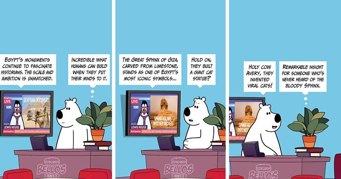 This Artist Makes Relatable Comics About Everyday Life Starring Bello Bear (30 Pics)