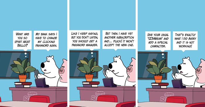 This Artist Makes Relatable Comics About Everyday Life Starring Bello Bear (30 Pics)