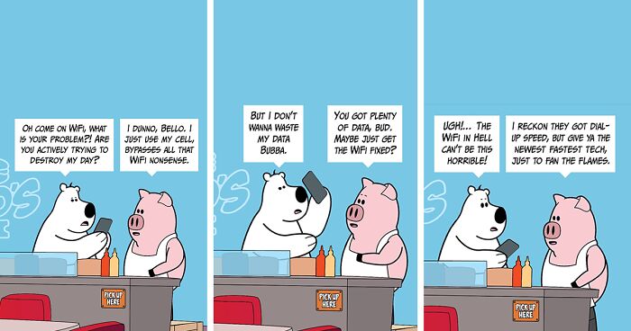This Artist Makes Relatable Comics About Everyday Life Starring Bello Bear (30 Pics)