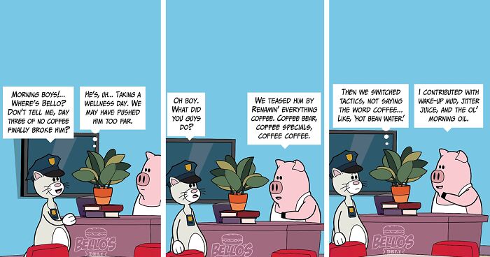 This Artist Makes Relatable Comics About Everyday Life Starring Bello Bear (30 Pics)