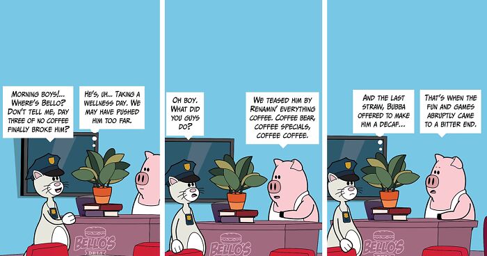 This Artist Makes Relatable Comics About Everyday Life Starring Bello Bear (30 Pics)