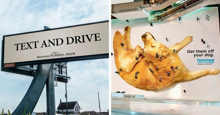 63 Print Advertisements That Used Humor And Creativity To Make Their Competitors Look Boring