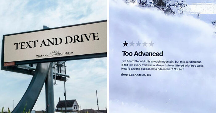 63 Print Advertisements That Used Humor And Creativity To Make Their Competitors Look Boring